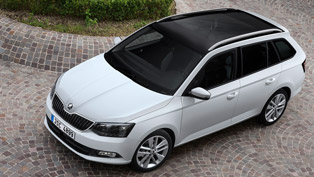 production launch for the new skoda fabia estate