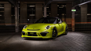 techart porsche targa 4 in lime yellow [yes or no?] 