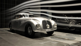 mercedes-benz 540 k streamliner at retromobile