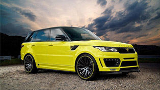 aspire design crafts styling tweaks for range rover sport 	