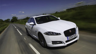 jaguar's exclusive new model is dubbed xf r-sport black 