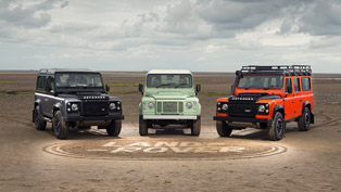 land rover shows trio of defender limited editions [video]