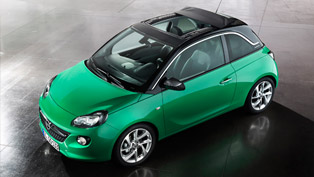 opel adam gets new swing top roof and greater efficiency 