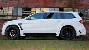 larte design mercedes-benz gl black crystal with swarovski accents