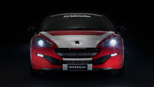 2015 peugeot rcz r bimota with a special paintwork 