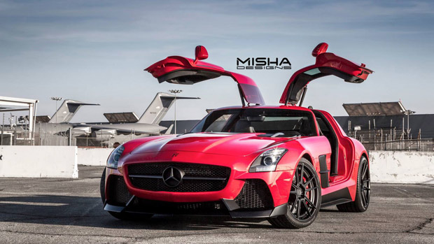 MISHA Designs Releases Stylish Gullwinged SLS AMG 
