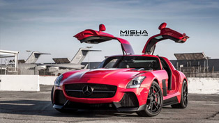 misha designs releases stylish gullwinged sls amg 
