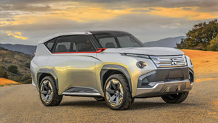mitsubishi concept gc-phev shows its futuristic design in chicago