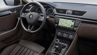 skoda reveals superb's new and more spacious interior