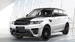 larte range rover sport winner turns blue