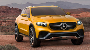mercedes-benz unveils glc coupe concept 