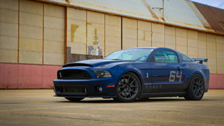 this shelby mustang produces 1258 horses!