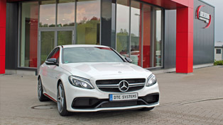 see how this mercedes c63 amg is boosted to 590hp [video]