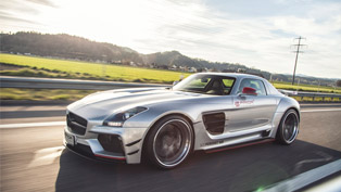 mercedes-benz sls amg receives one-off prior-design aero tuning 