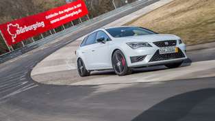 seat leon st cupra 280 sets nürburgring lap record [video] 