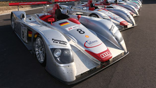 audi brings together all le mans winner models