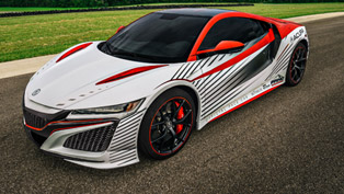 acura nsx next-gen sports vehicle will be a pace car at pikes peak