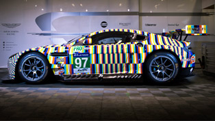 aston martin unveiled a special vantage gte model