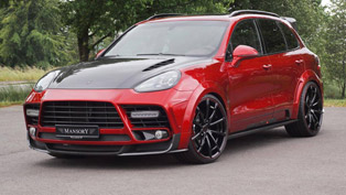 mansory uprates porsche cayenne turbo s to 620hp via simple plug & play
