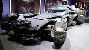the latest batmobile made debut at licensing expo in las vegas!