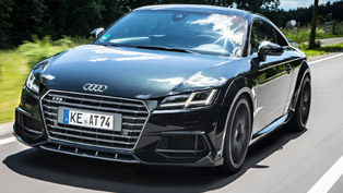 audi tt receives some goodies from abt team