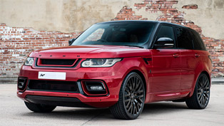 kahn reveals stunning firenze red range rover sport 400le