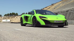 mclaren 675lt makes dynamic debut. see it! [video]