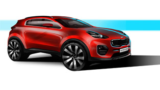 the future face of kia represented by 2016 sportage