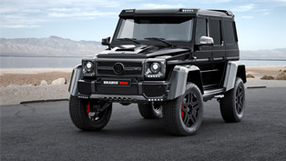 brabus announces mercedes-benz g 500 4x4² project for frankfurt 