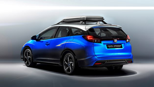 meet the athletic honda civic tourer active life concept 