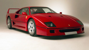an unique 1994 ferrari f40 looks for its new owner