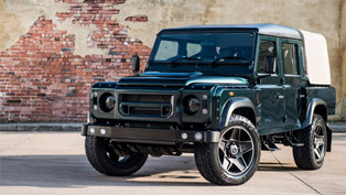 kahn reveals land rover defender 110 double cab pick up cwt
