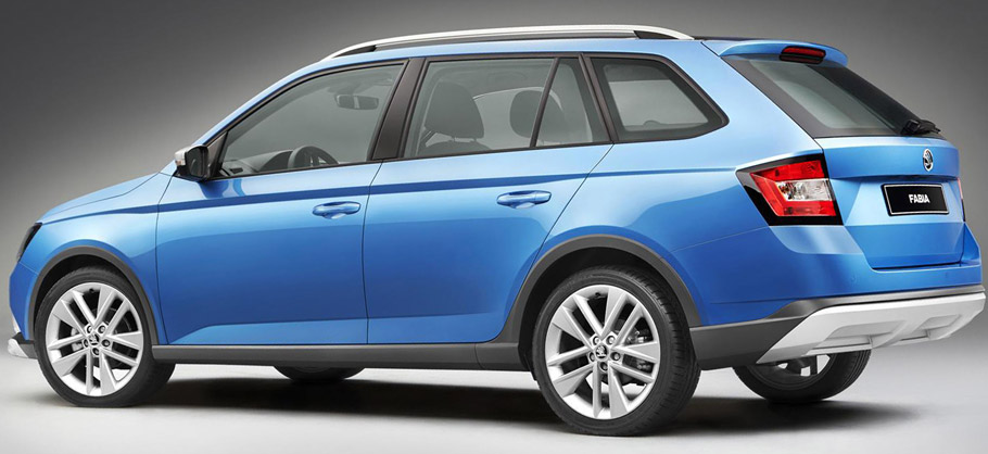 Skoda Fabia Combi ScoutLine Side View