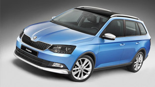 skoda introduces combi scoutline to fabia range 
