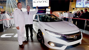 2016 honda civic sedan begins its production today!