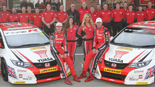 honda racing team showed their full potential at btcc