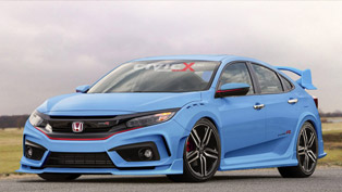 civicx imagines 2017 honda civic type r hatchback prototype