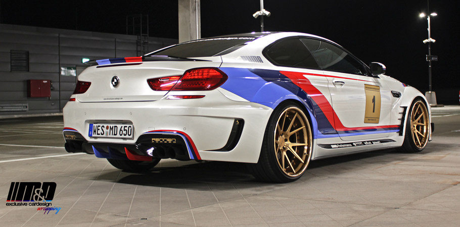 M&D BMW 650i PD6XX GT3 Rear and Side View - Exterior