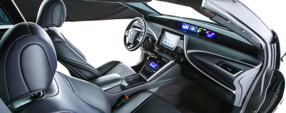 Toyota Back to the Future Mirai Interior