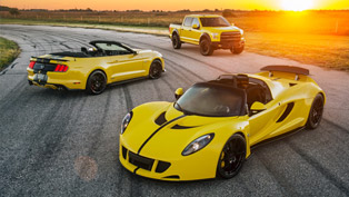 hennessey and its trifecta of speed and power at sema