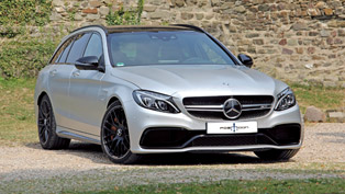 posaidon ensures that there is an excess of 700 hp for the mercedes-amg c63 station wagon