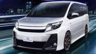 toyota unveils noah g and voxy g concept sporty vans!