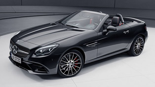 mercedes-benz slc exclusively gets a stylish night pack 