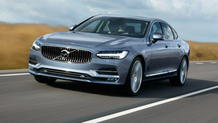 2017 volvo s90 luxury sedan made its global debut 