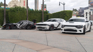 darth vader’s viper acr and stormtrooper’s challenger and charger take over l.a. [video]