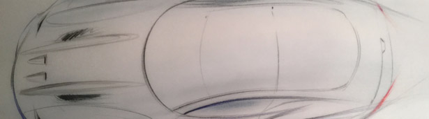 Henrik Fisker Shows Sketch of Next American Super Car “The Force 1”