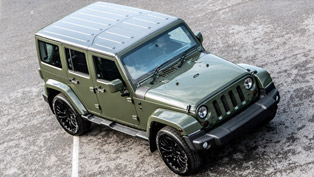 kahn design builds one-off jeep wrangler sahara chelsea truck company