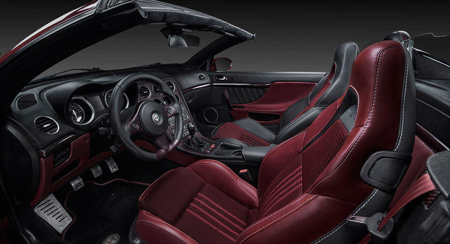 Vilner's Fibra de Carbono Rosso Interior 