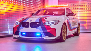 bmw m division and motogp unveil the latest 2016 m2 safety car