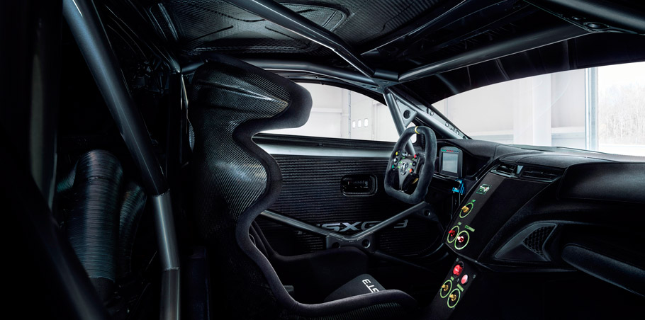 Acura NSX GT3 Race Car Interior